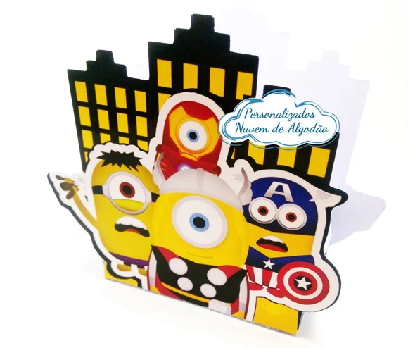Caixa de Balas - Minions Super Heróis