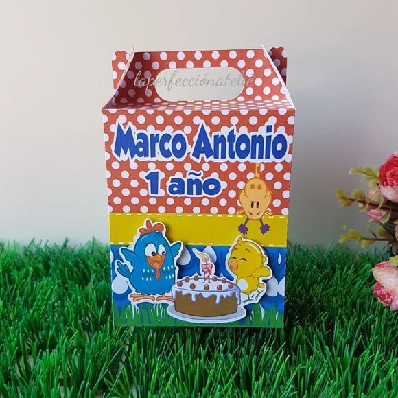 Caixa Galinha pintadinha