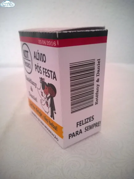 Caixa Kit Ressaca - Casamento