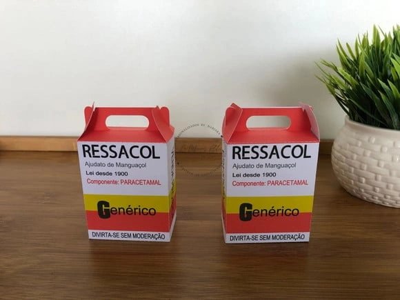 20 Caixas Kit Ressaca