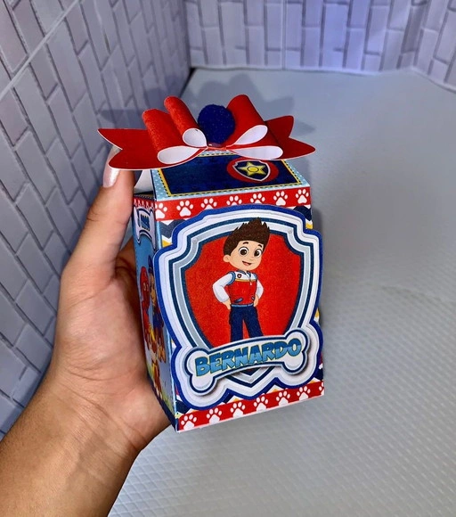 Caixa Laço Patrulha Canina