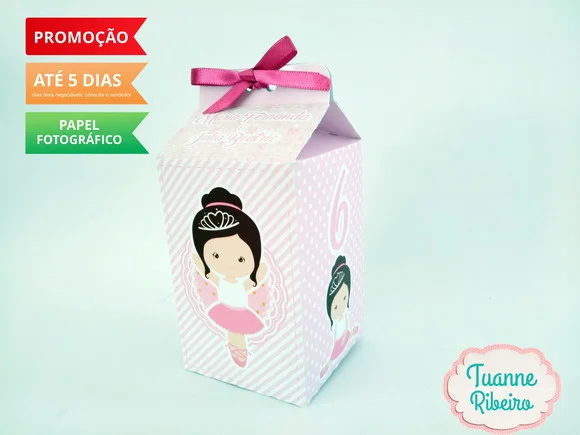 Caixa Milk - Bailarina