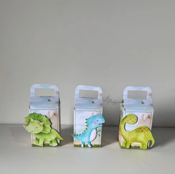 Caixa Milk Dinossauro