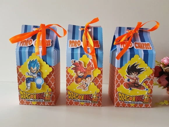 Caixa milk Dragon ball