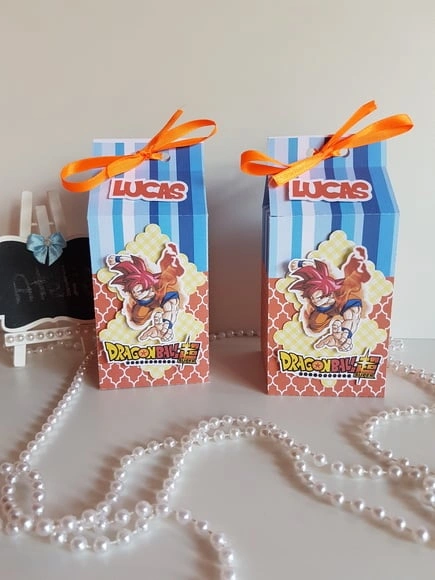 Caixa milk Dragon ball