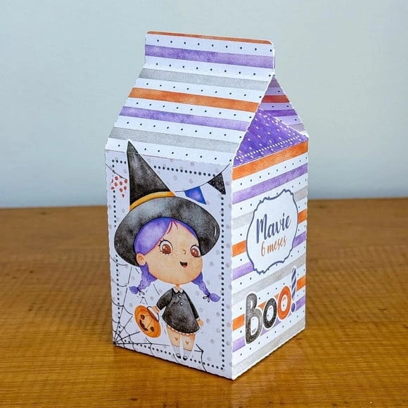 Caixa Milk Halloween
