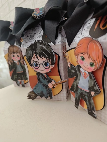 Caixa Milk Harry Potter Personalizada 3d