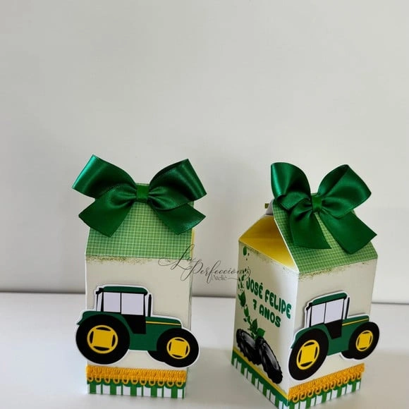Caixa Milk John Deere