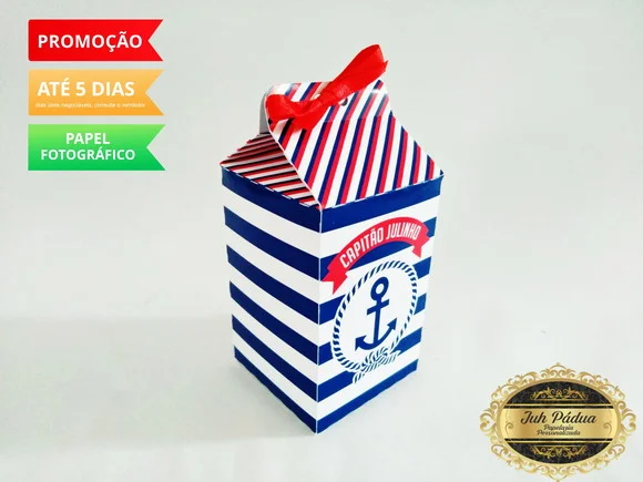 CAIXA MILK MARINHEIRO