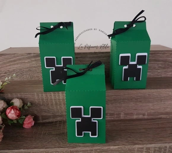 Caixa Milk Minecraft