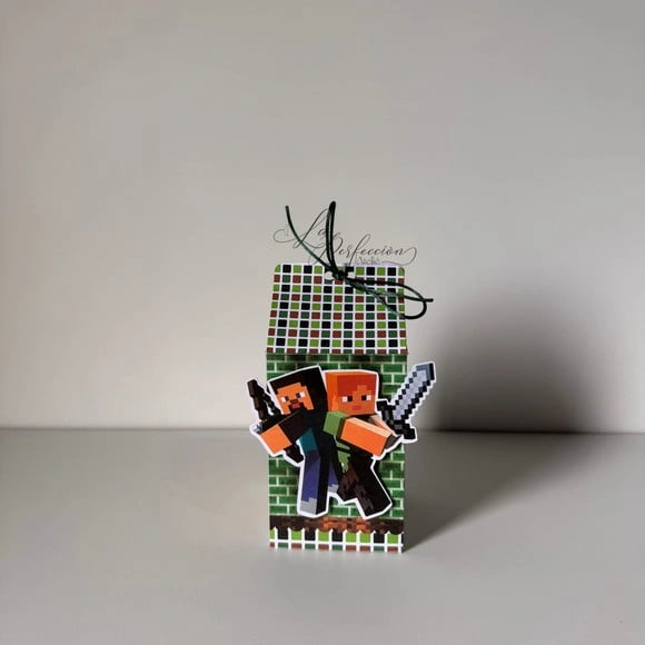 Caixa Milk Minecraft