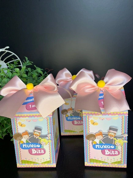 Caixa Milk Mundo Bita