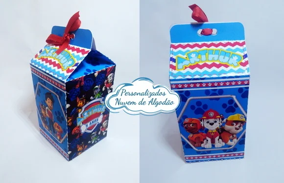 Caixa Milk - Patrulha Canina