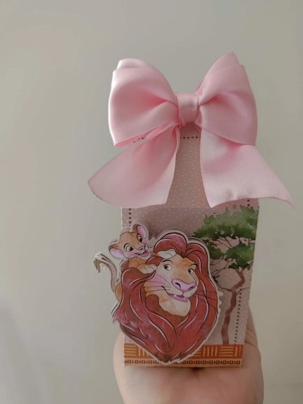 Caixa Milk Personalizada 3d Rei Leão
