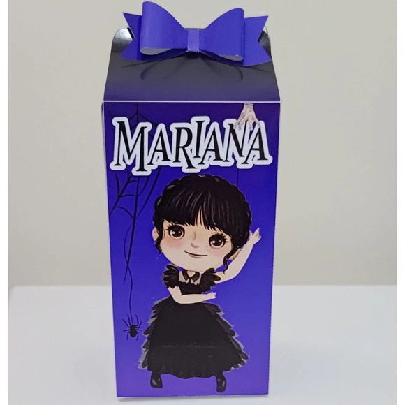 Caixa Milk Personalizada Wandinha