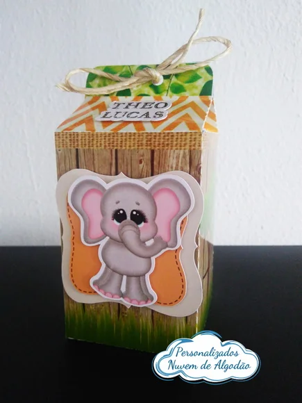 Caixa Milk - Safari