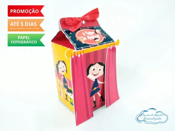 Caixa milk Show da luna