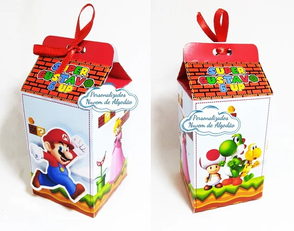 Caixa Milk - Super Mario Bros