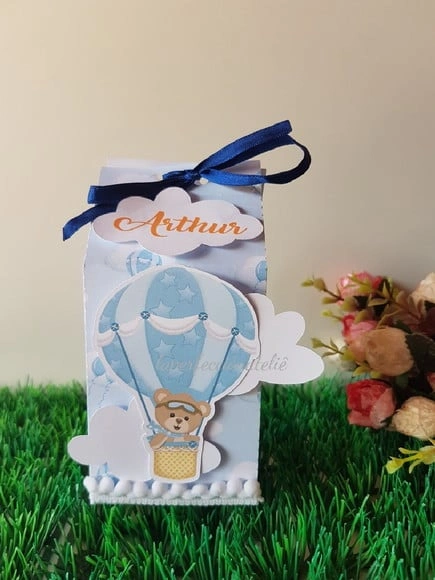 Caixa milk ursinho baloeiro