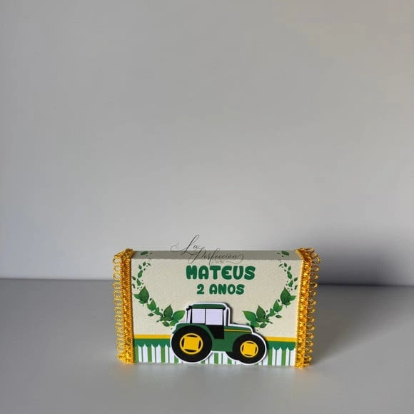 Caixa para Kit Kat John Deere