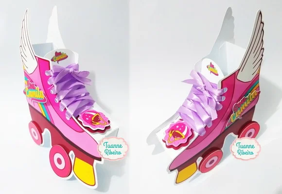 Caixa Patins - Sou Luna