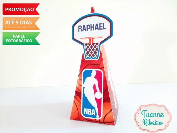 Caixa Pirâmide - Basquete