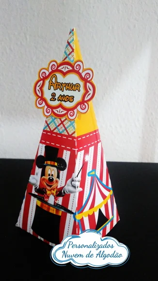 Caixa Pirâmide - Circo do Mickey