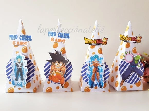 Caixa pirâmide Dragon ball