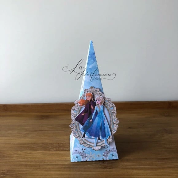 Caixa Pirâmide Frozen