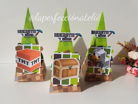 Caixa Pirâmide Minecraft