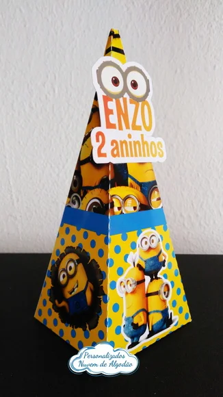 Caixa Pirâmide - Minions