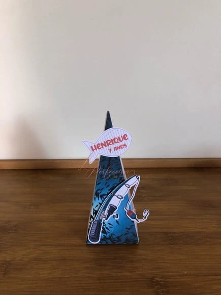 Caixa Pirâmide Pescaria
