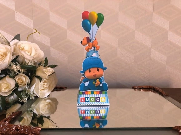 Caixa Pirâmide Pocoyo