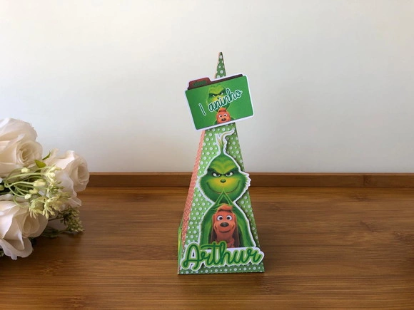 Caixa Pirâmide The Grinch