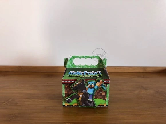 Caixa surpresa minecraft