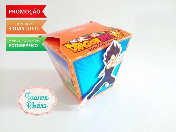 Caixa Sushi - Dragon Ball Z