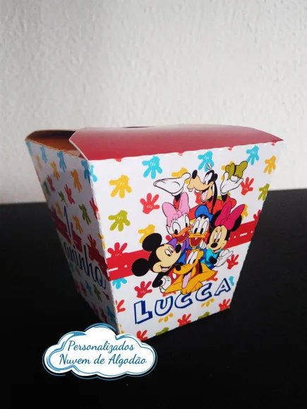 Caixa Sushi - Turma Do Mickey