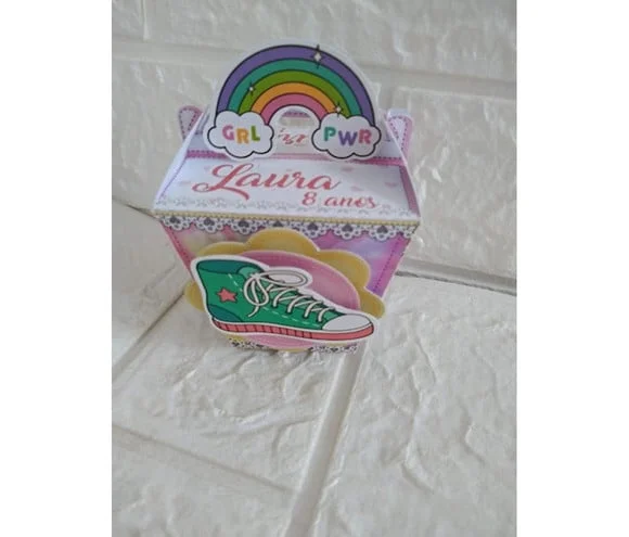Caixa Sushi Vsco Girl Kit Festa Lembrancinhas Vsco Girls
