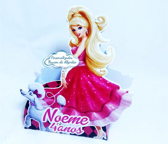Caixa Vestido - Barbie Paris