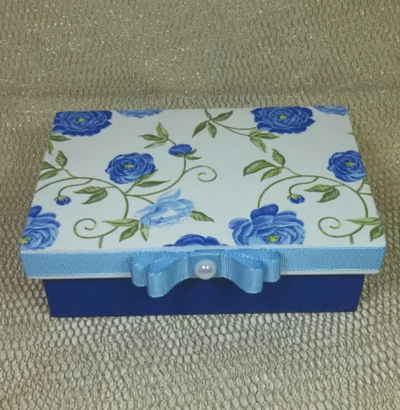 Caixinha MDF Decorada Floral