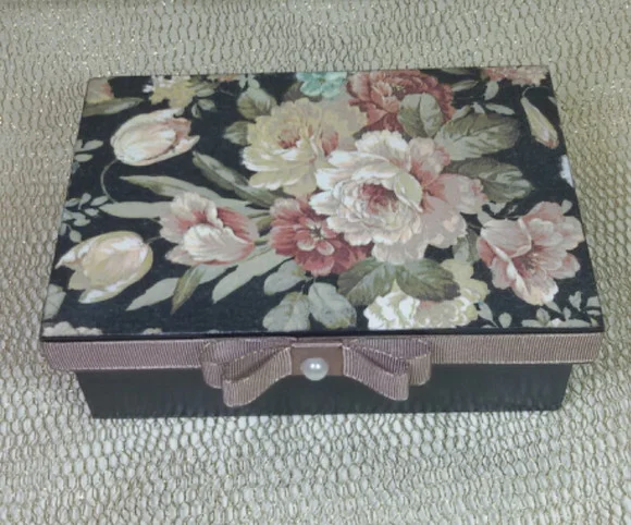 Caixinha MDF Decorada Floral