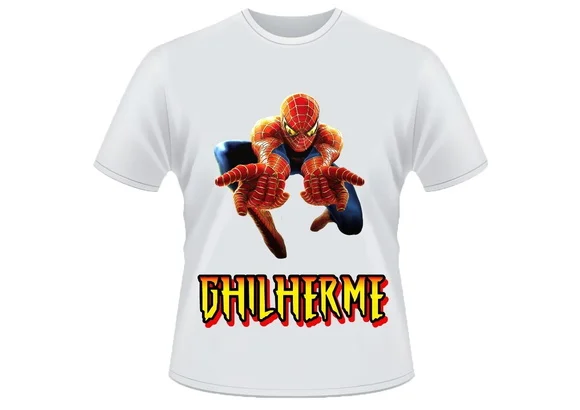 Camiseta Homem Aranha