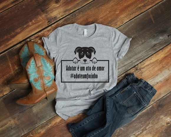 Camiseta Adote Um Focinho