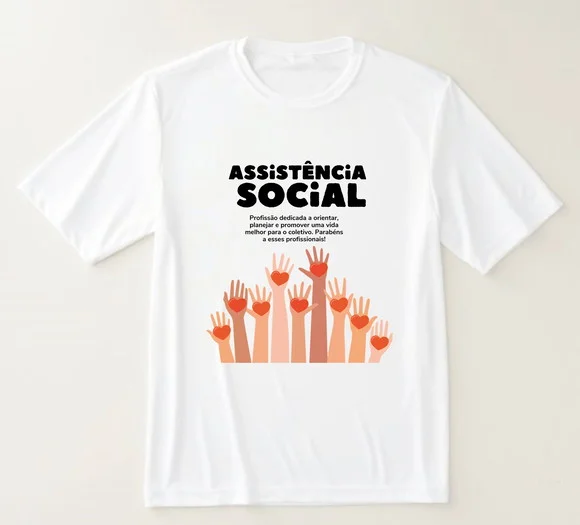 Camiseta Assistência Social