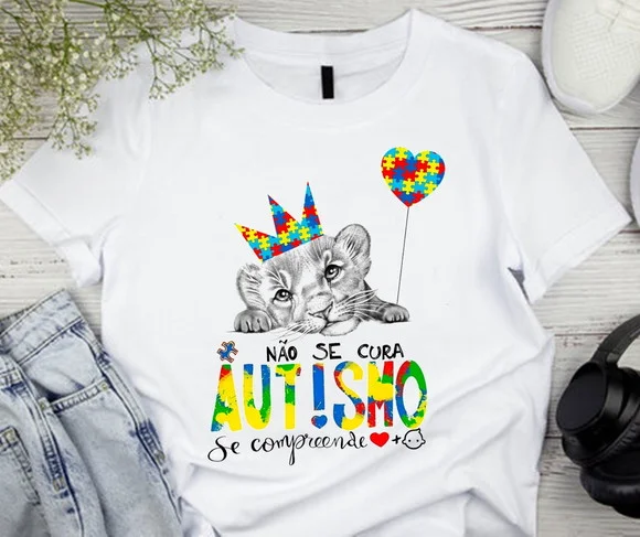 Camiseta Autismo Não se Cura