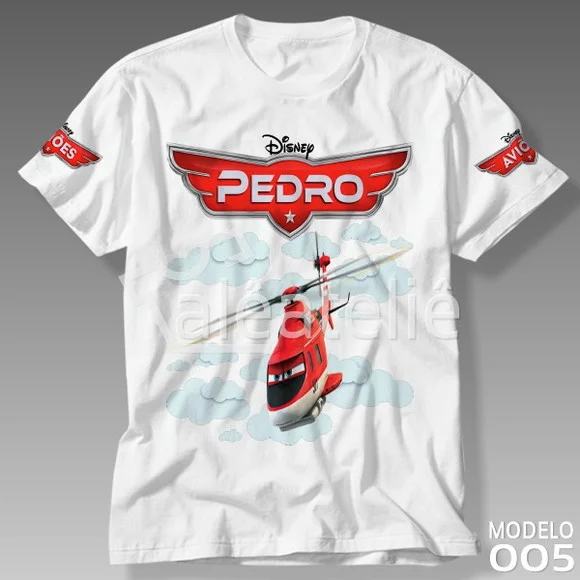 Camiseta Aviões Disney Blade Ranger Personalizada