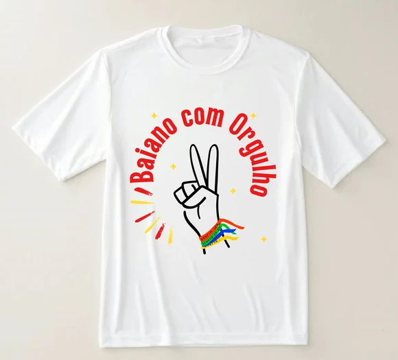 Camiseta Baiano com Orgulho