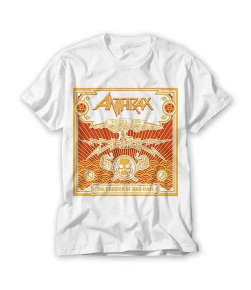 Camiseta Banda de Rock - Anthrax