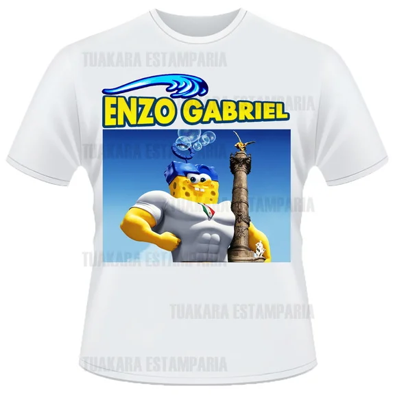Camiseta Bob Esponja 4 - filme