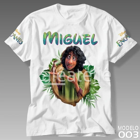Camiseta Bruno Encanto Disney Infantil Adulto Personalizada